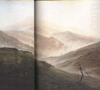 Mist Rising in the Riesengebirge (mk10), Caspar David Friedrich